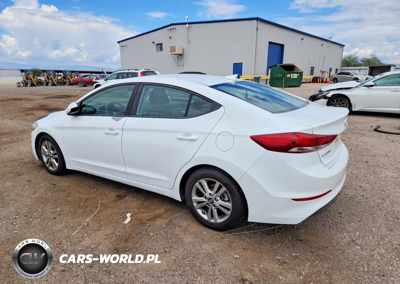 2018 Hyundai Elantra Sel VIN:5NPD84LF8JH296665 - 2