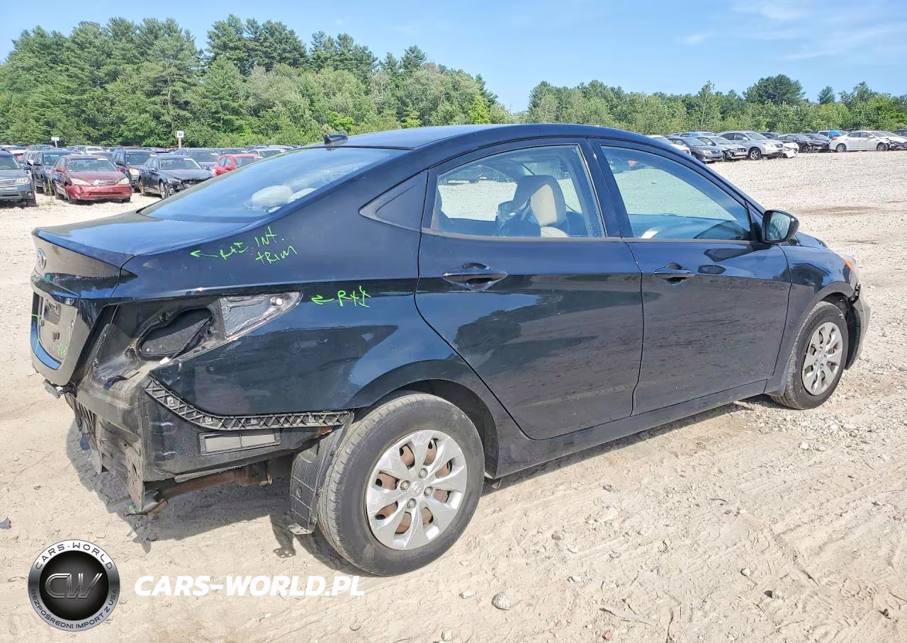 2016 Hyundai Accent Se VIN:KMHCT4AE2GU102582 - 3