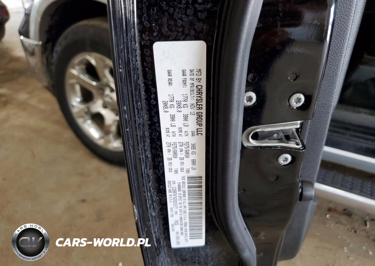 2013 Ram 1500 Laramie VIN:1C6RR7NT4DS525377 - 12