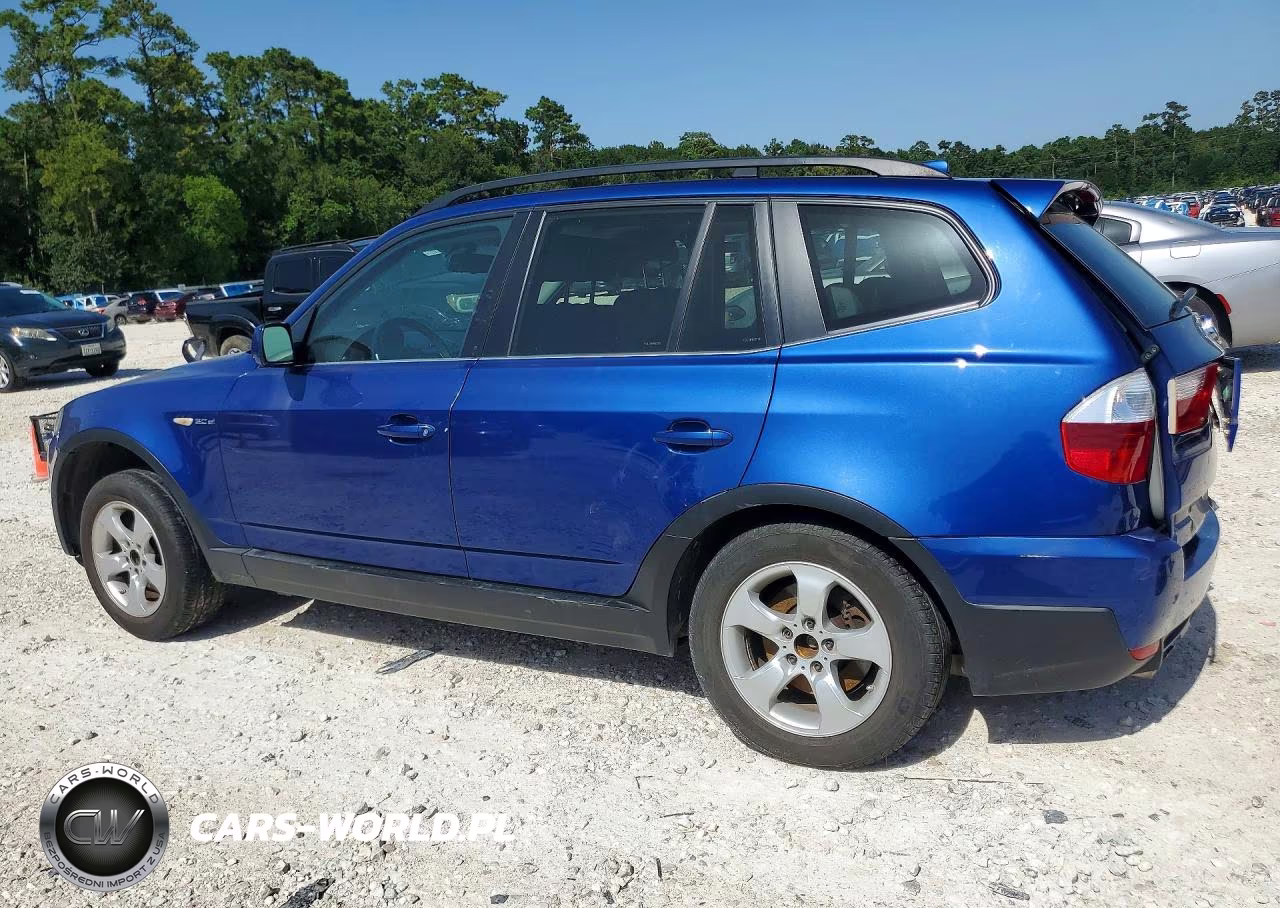 2007 BMW X3 3.0Si VIN:WBXPC93407WF06398 - 2