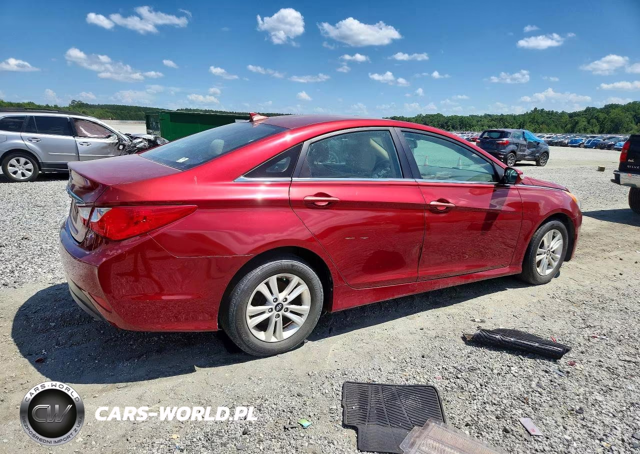 2014 Hyundai Sonata Gls VIN:5NPEB4AC2EH928886 - 3