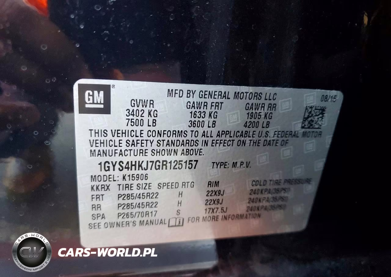 2016 Cadillac Escalade Esv Luxury VIN:1GYS4HKJ7GR125157 - 13