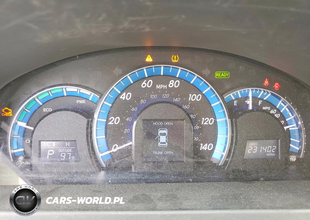 2012 Toyota Camry Hybrid Xle VIN:4T1BD1FK4CU024242 - 9