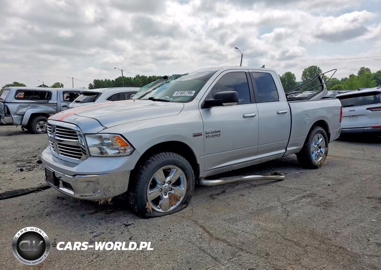 2018 Ram 1500 Slt VIN:1C6RR7GT5JS117656 - 1