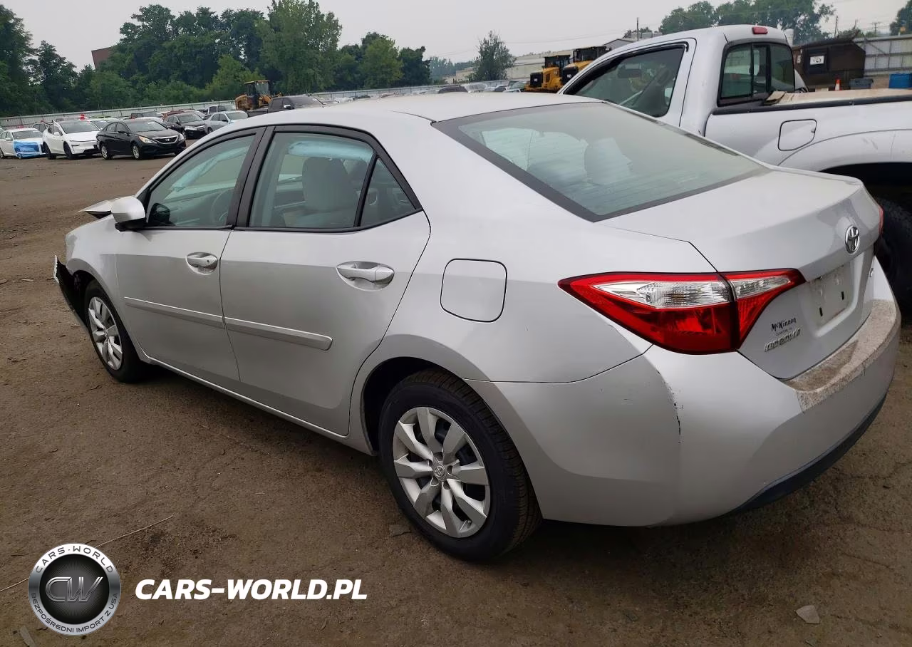 2015 Toyota Corolla Le VIN:2T1BURHE0FC238897 - 2
