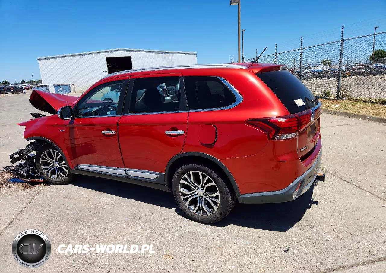 2016 Mitsubishi Outlander Gt VIN:JA4JZ4AX9GZ006425 - 2