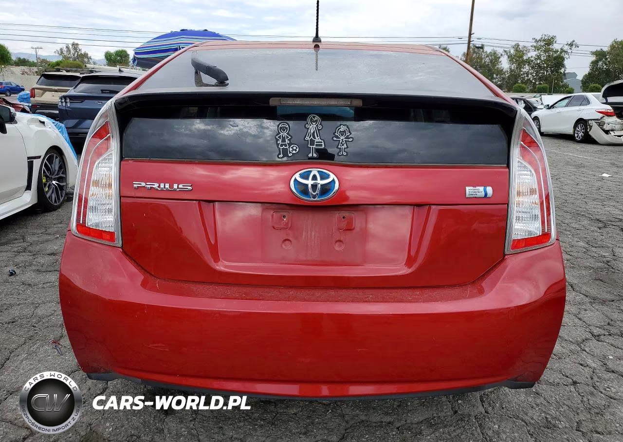 2012 Toyota Prius Two VIN:JTDKN3DU4C1599668 - 6