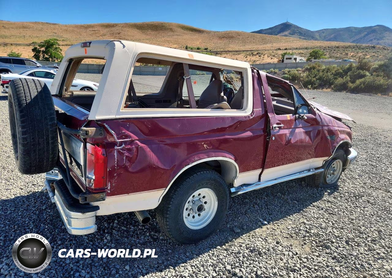 1992 Ford Bronco U100 VIN:1FMEU15H8NLA96458 - 3