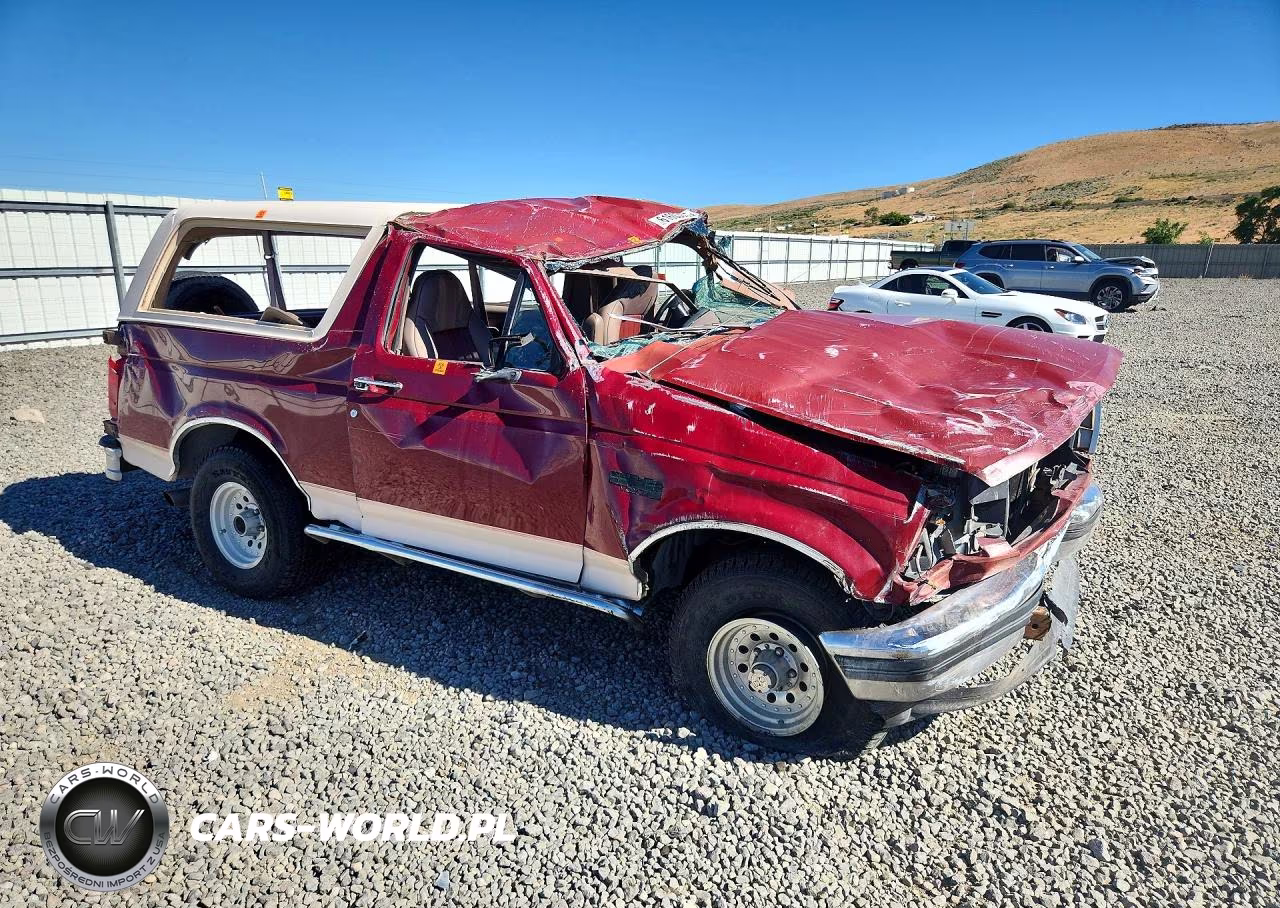1992 Ford Bronco U100 VIN:1FMEU15H8NLA96458 - 4