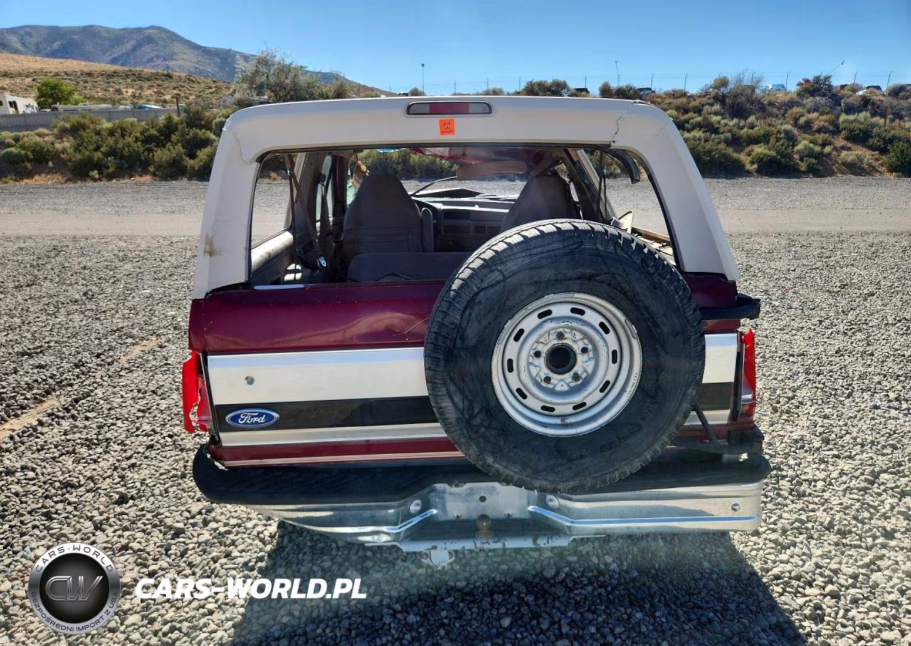 1992 Ford Bronco U100 VIN:1FMEU15H8NLA96458 - 6