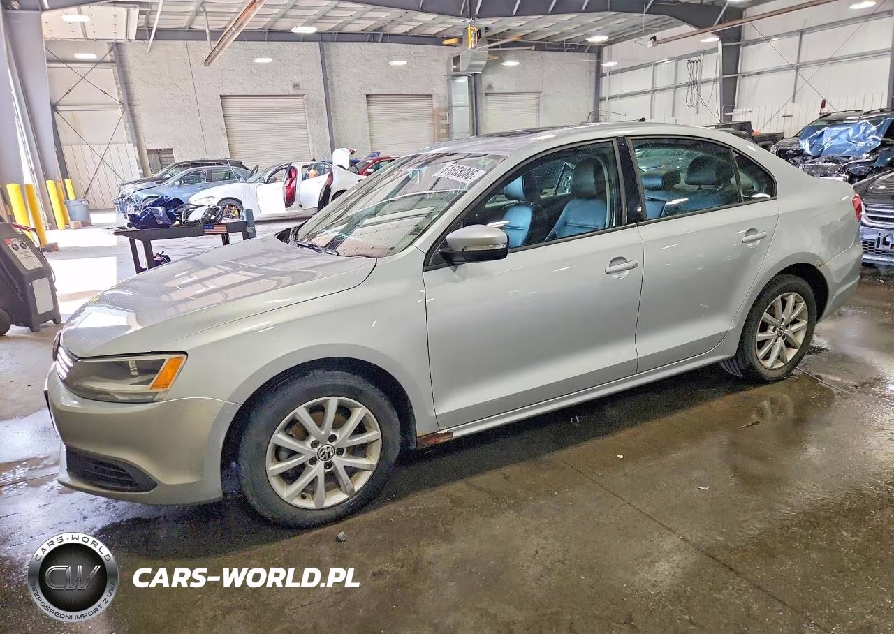 2012 Volkswagen Jetta Se VIN:3VWBP7AJ8CM378456 - 1