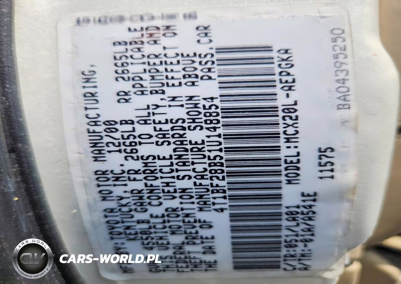 2001 Toyota Avalon Xls VIN:4T1BF28B51U148854 - 12