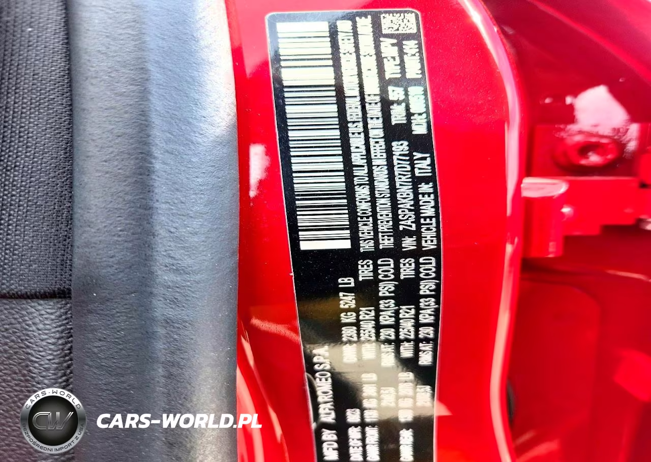 2024 Alfa Romeo Stelvio Ti VIN:ZASPAKBN7R7D77193 - 14