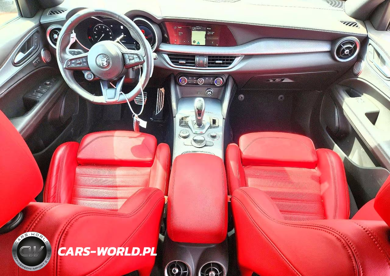 2024 Alfa Romeo Stelvio Ti VIN:ZASPAKBN7R7D77193 - 8