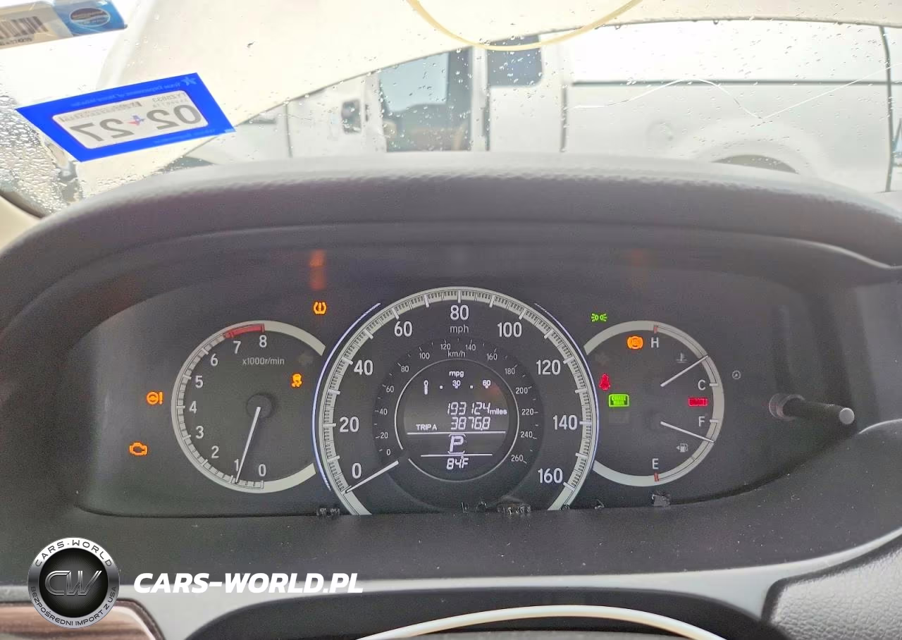 2016 Honda Accord Ex VIN:1HGCR2F72GA063903 - 9