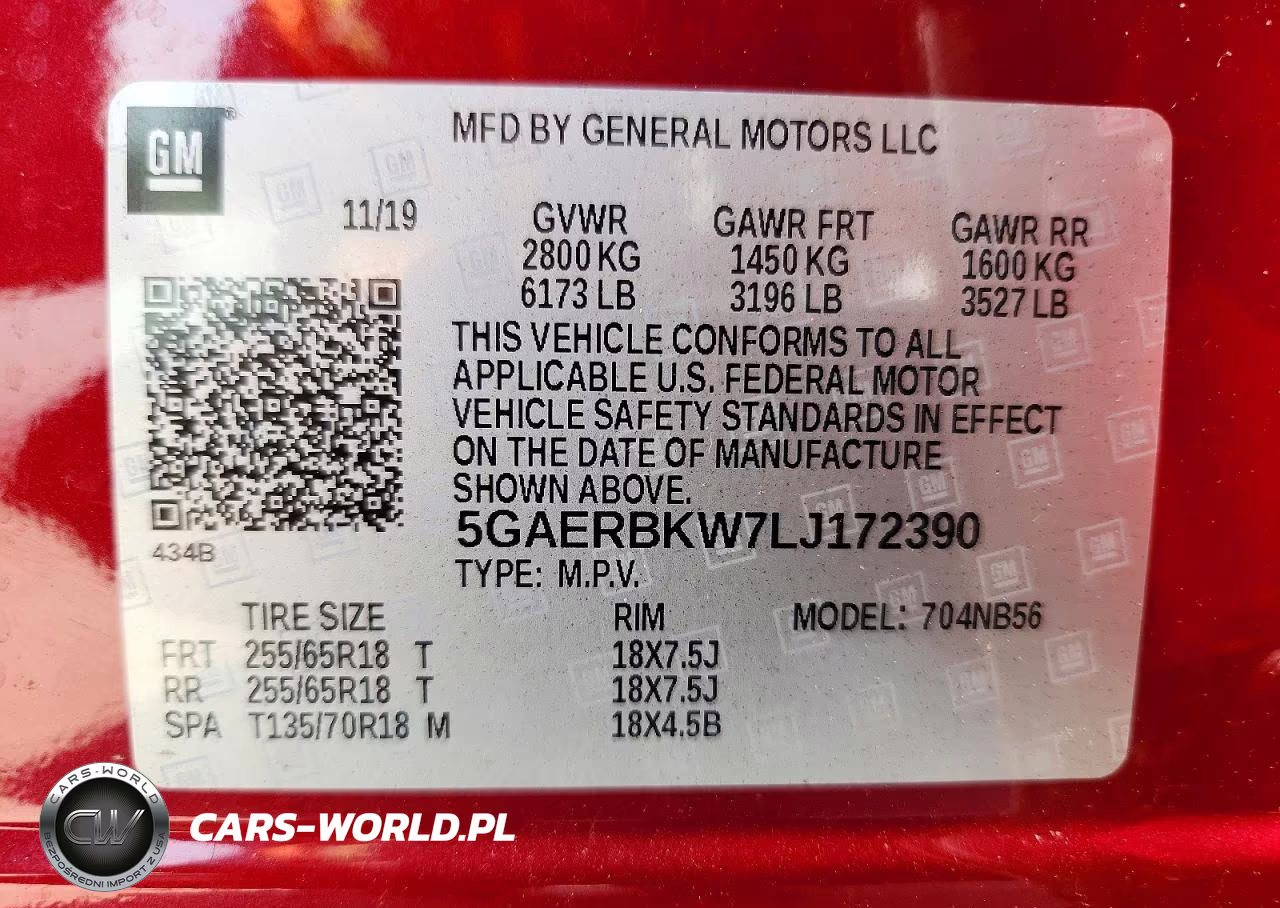 2020 Buick Enclave Essence VIN:5GAERBKW7LJ172390 - 14