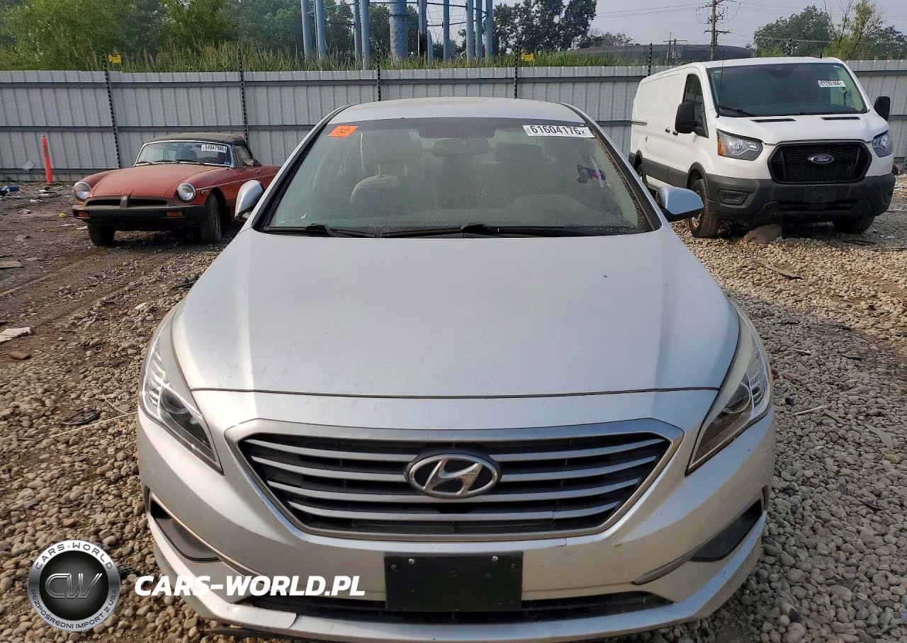 2017 Hyundai Sonata Se VIN:5NPE24AF0HH462437 - 5