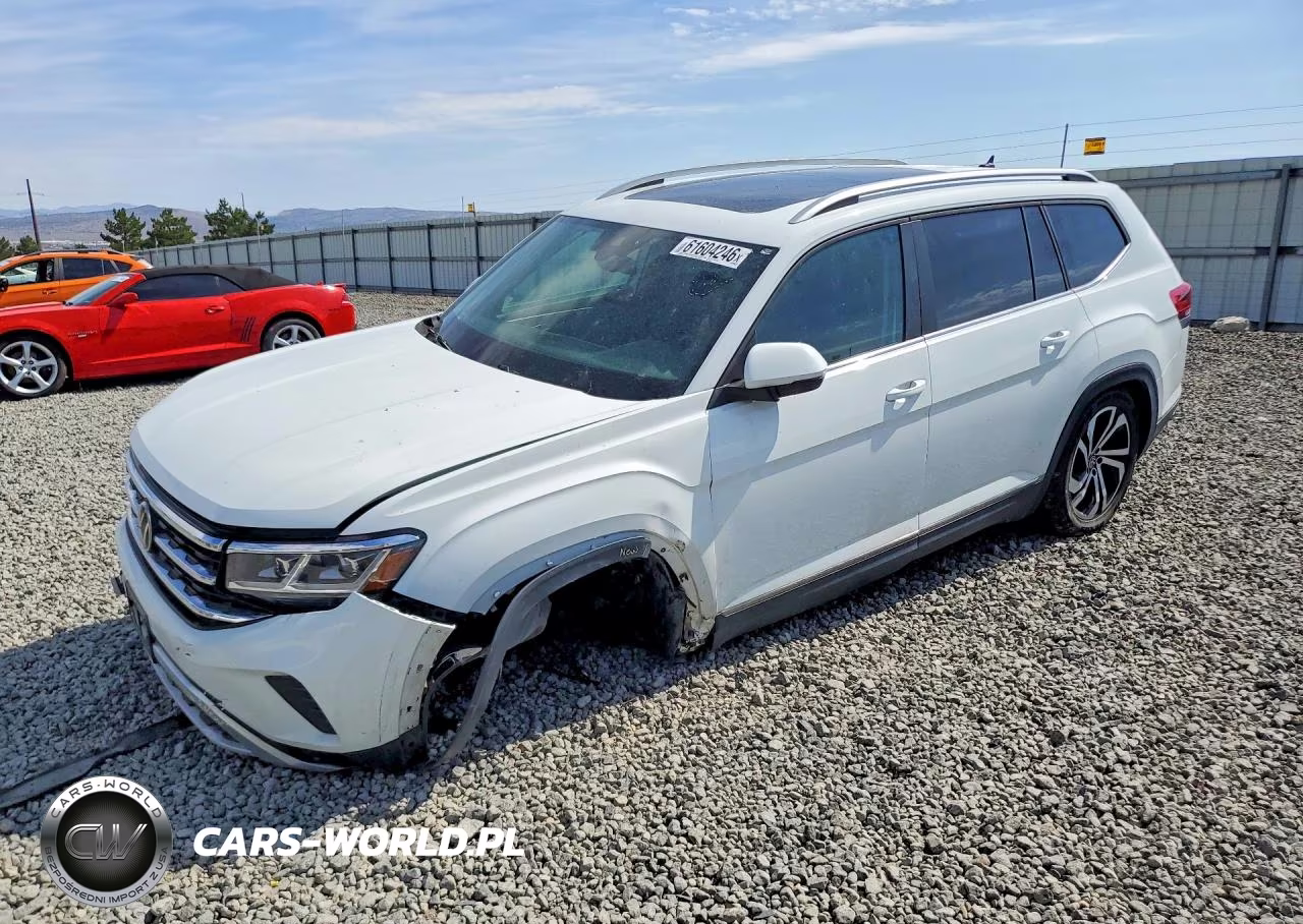 2022 Volkswagen Atlas Sel VIN:1V2BR2CA4NC502366 - 1