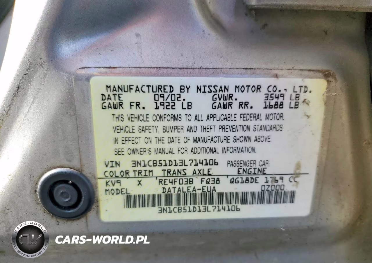 2007 Nissan Sentra Xe VIN:3N1CB51D13L714106 - 12