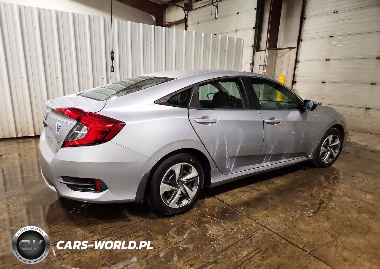 2021 Honda Civic Lx VIN:2HGFC2F65MH558292 - 3