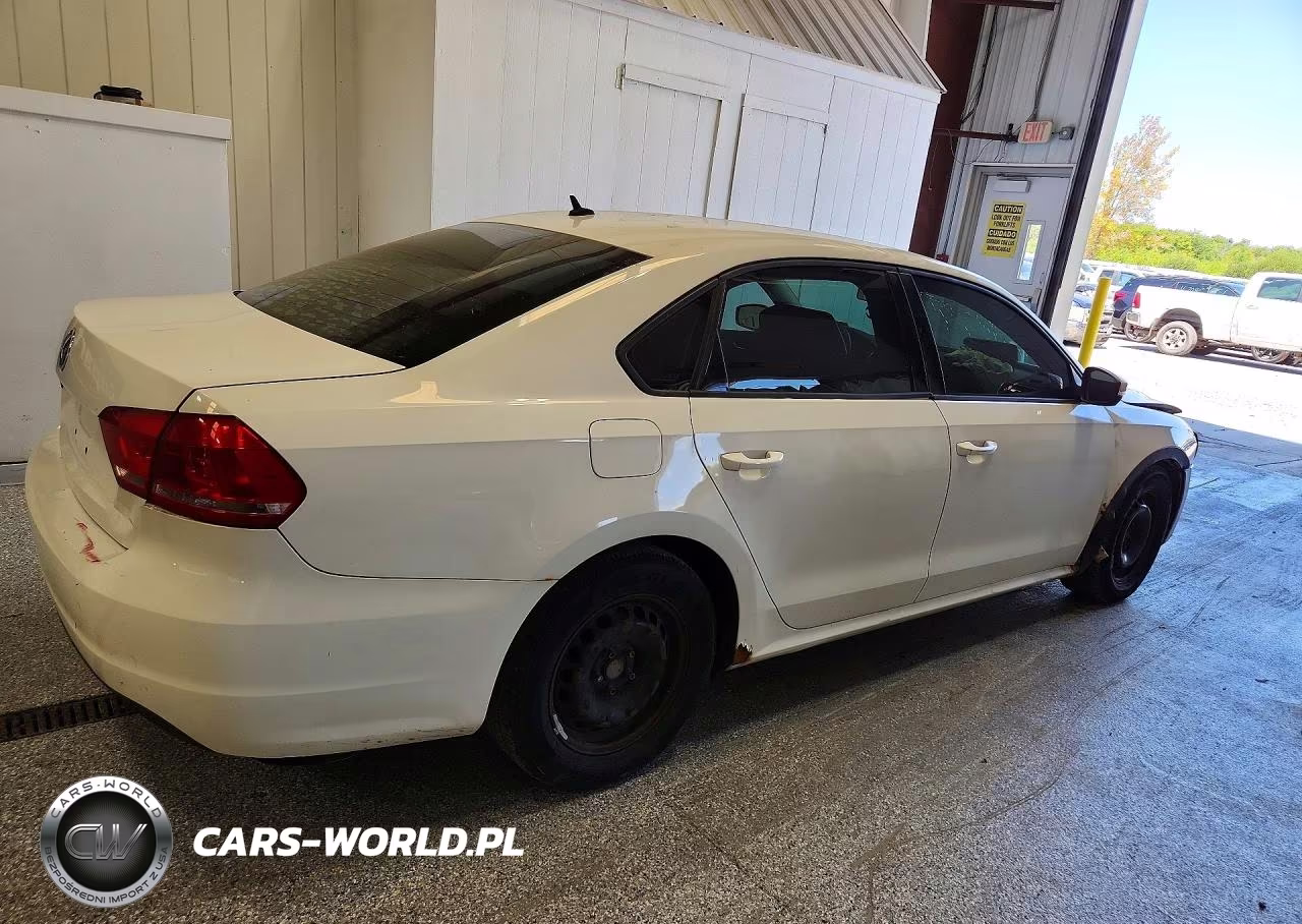 2013 Volkswagen Passat S VIN:1VWAP7A30DC003242 - 3
