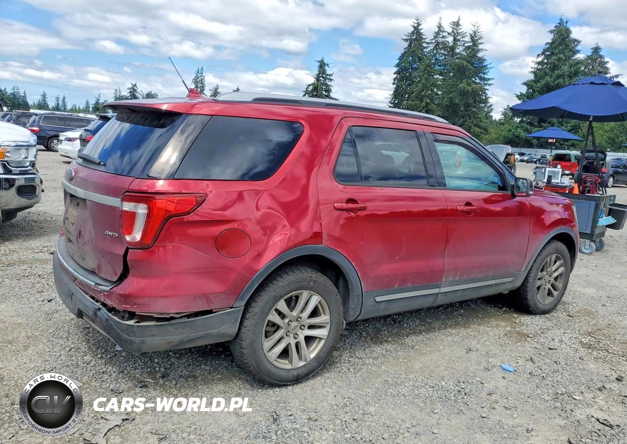2018 Ford Explorer Xlt VIN:1FM5K8D80JGC14943 - 3
