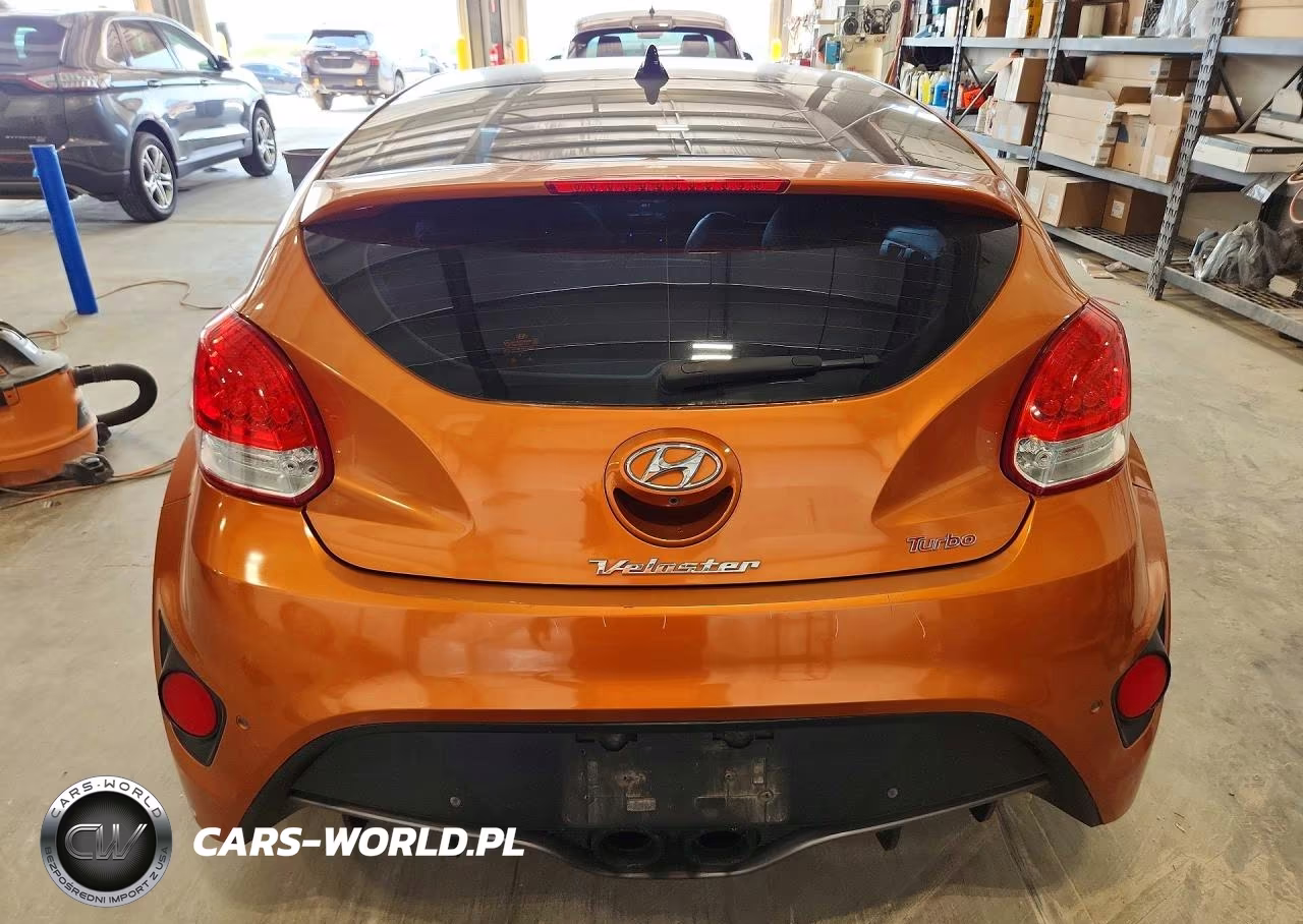 2014 Hyundai Veloster Turbo VIN:KMHTC6AE7EU198508 - 6