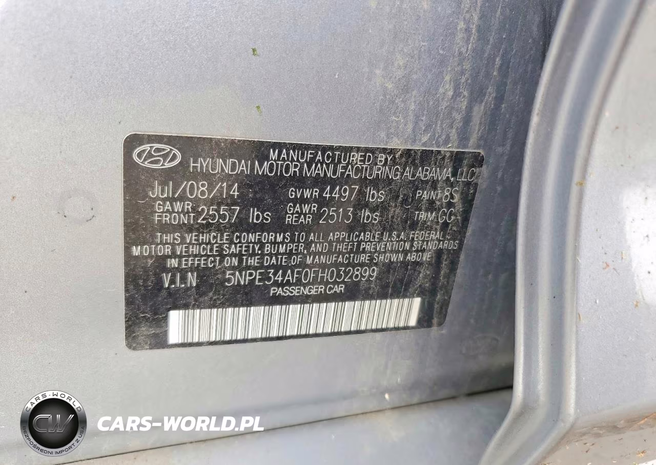 2017 Hyundai Sonata Sport VIN:5NPE34AF0FH032899 - 12