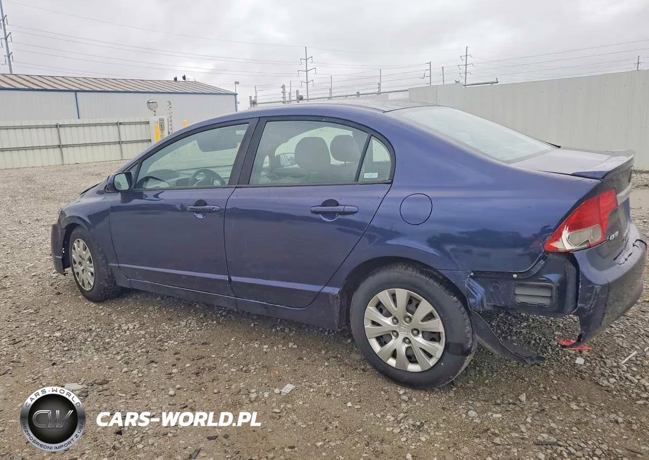 2009 Honda Civic Vp VIN:19XFA16339E027177 - 2