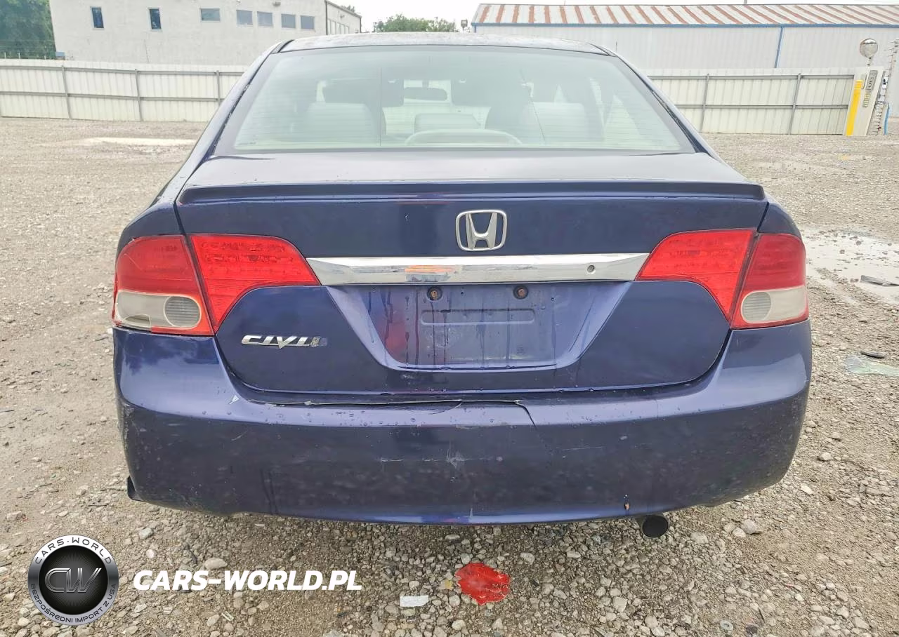 2009 Honda Civic Vp VIN:19XFA16339E027177 - 6
