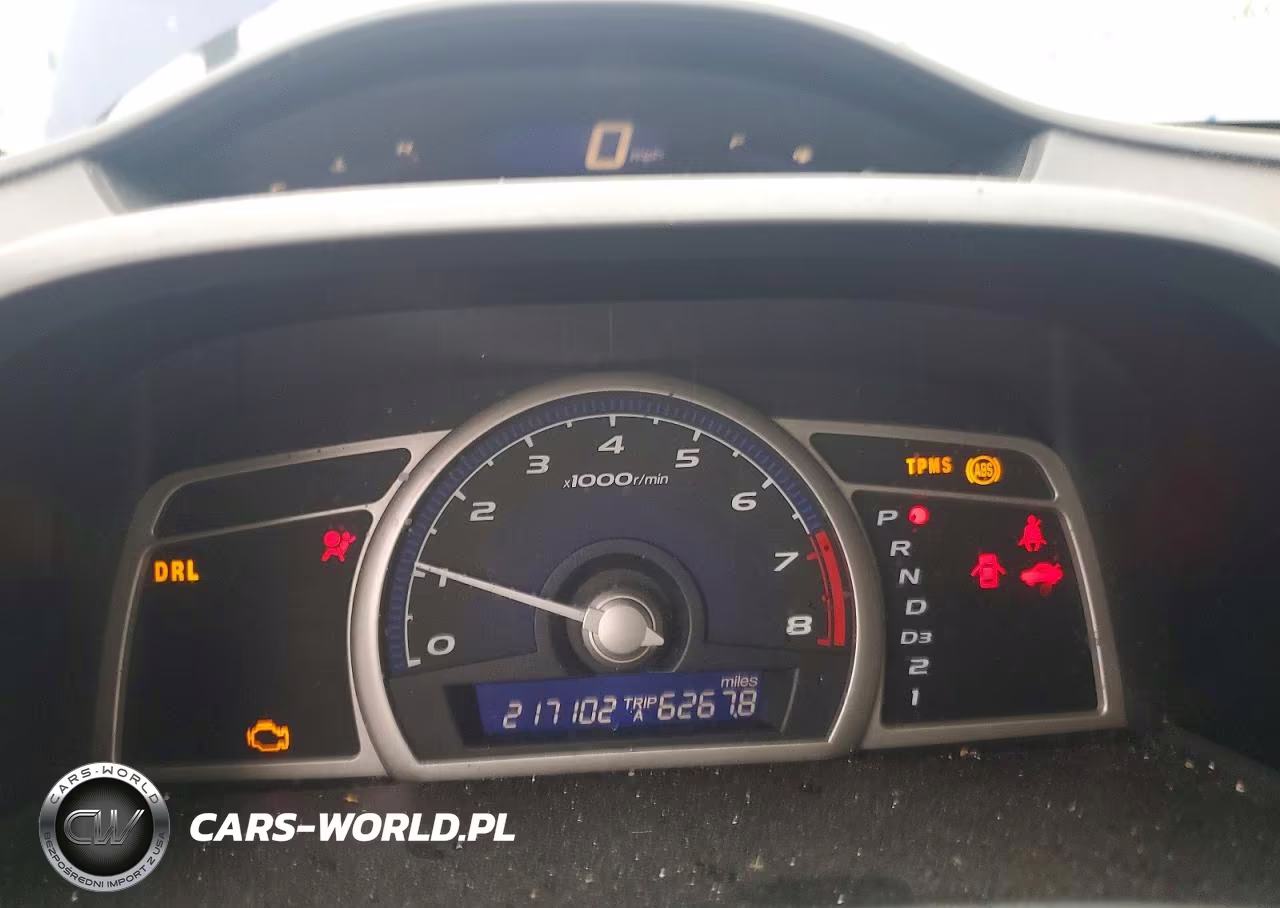 2009 Honda Civic Vp VIN:19XFA16339E027177 - 9