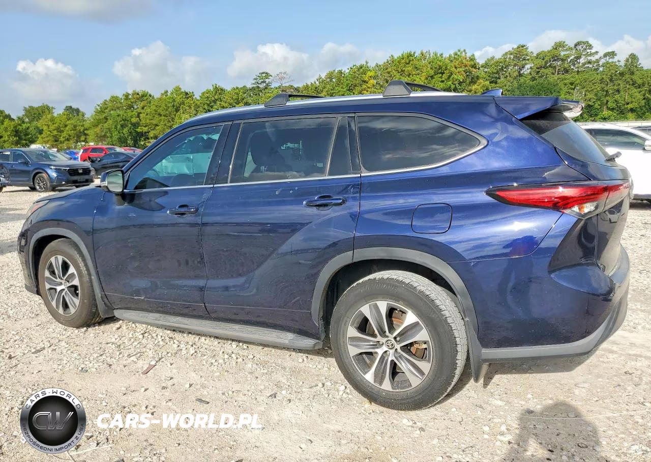 2021 Toyota Highlander Xle VIN:5TDGZRAHXMS081430 - 2