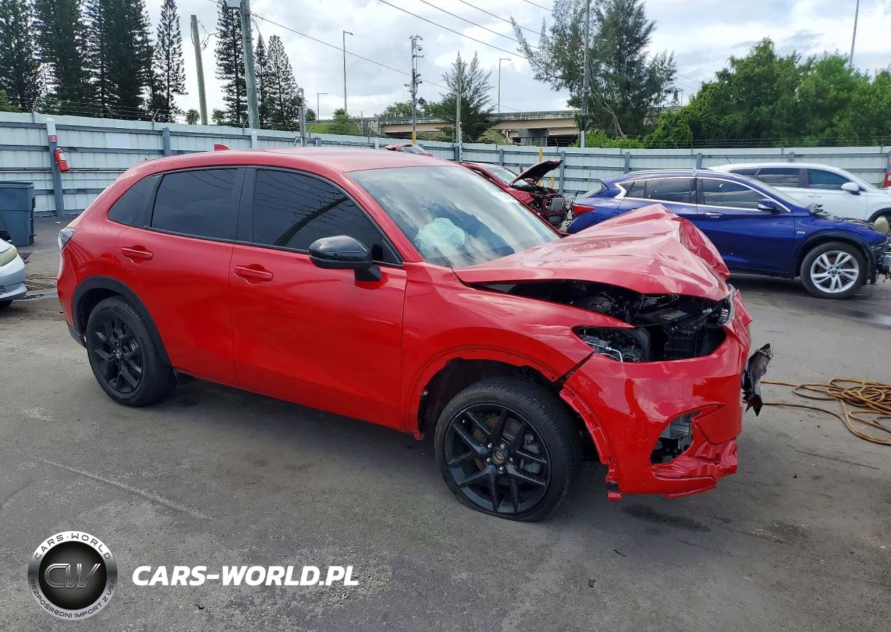 2026 Honda Hr-V Sport VIN:3CZRZ1H50TM717657 - 4