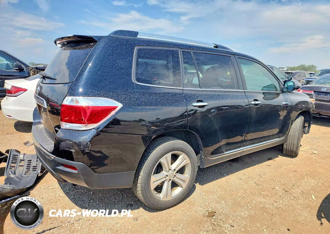 2012 Toyota Highlander Limited VIN:5TDDK3EH7CS139104 - 3