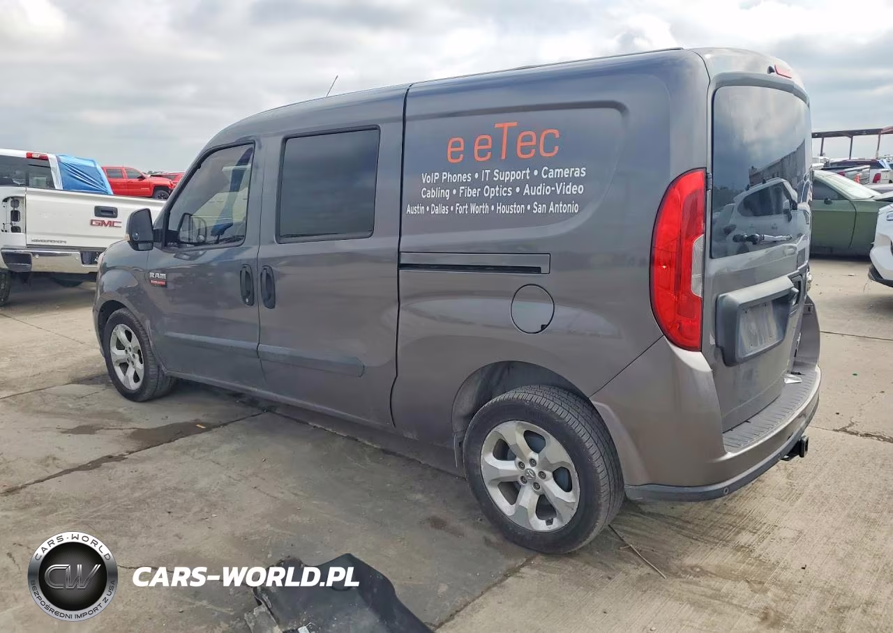2015 Ram Promaster City Slt VIN:ZFBERFBT4F6958296 - 2