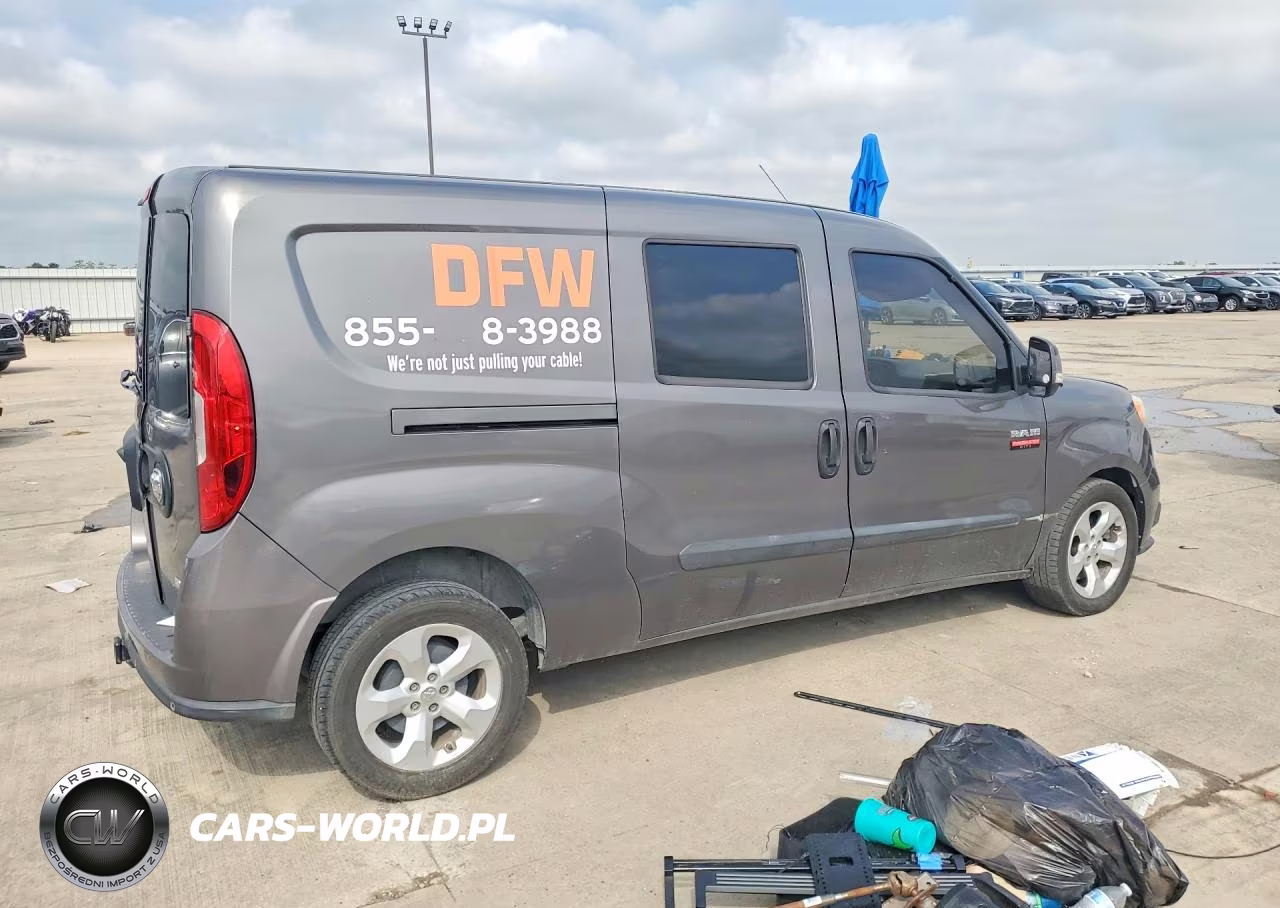 2015 Ram Promaster City Slt VIN:ZFBERFBT4F6958296 - 3