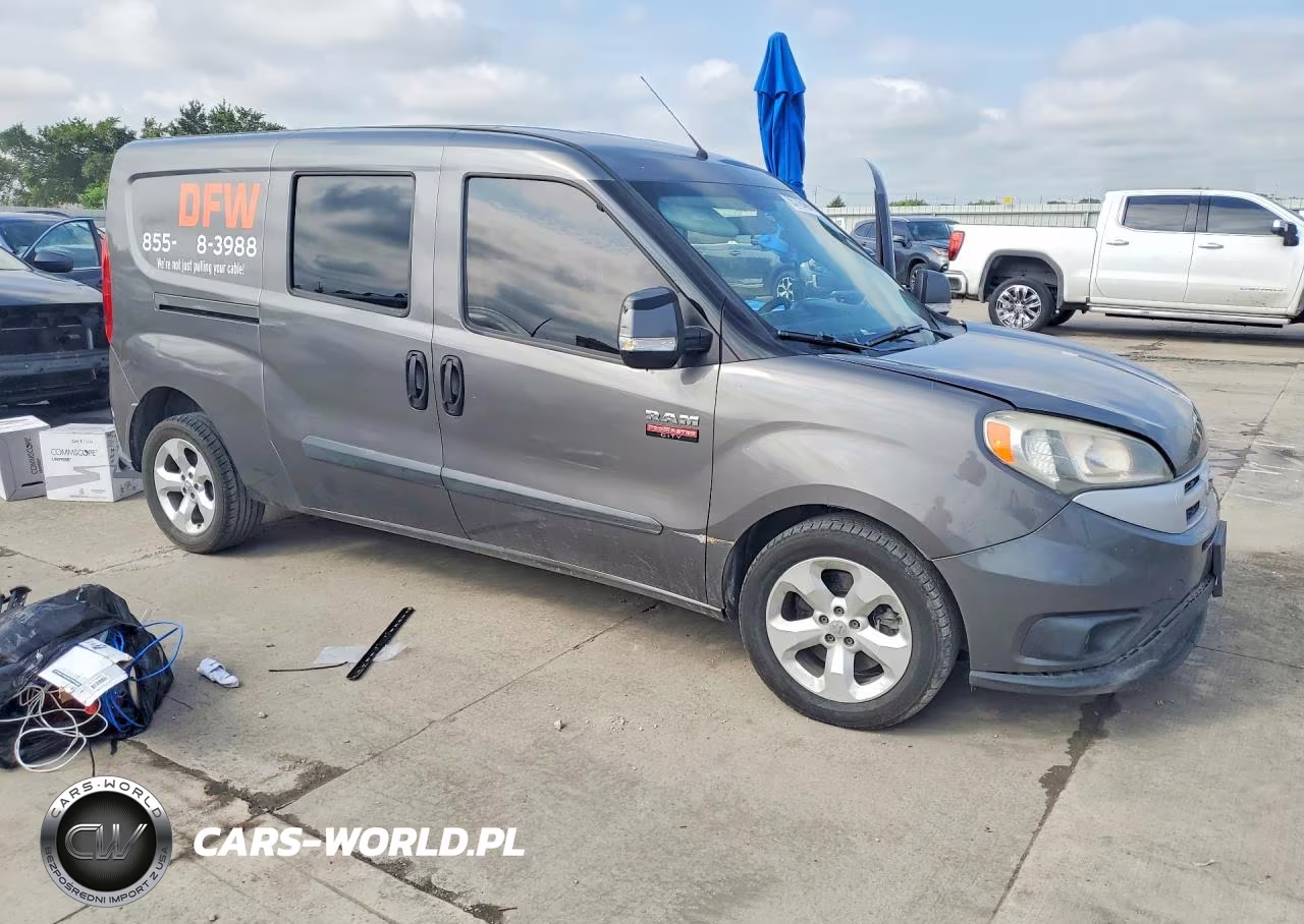 2015 Ram Promaster City Slt VIN:ZFBERFBT4F6958296 - 4