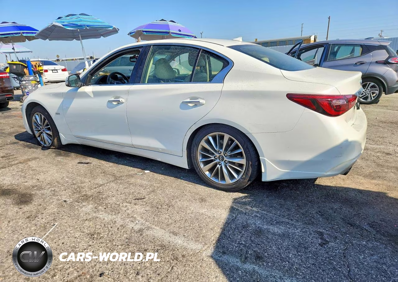 2018 Infiniti Q50 3.0T Luxe VIN:JN1EV7AP9JM352308 - 2
