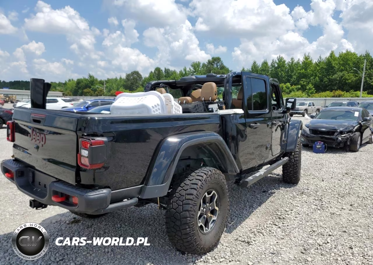 2023 Jeep Gladiator Rubicon VIN:1C6JJTBGXPL509834 - 3