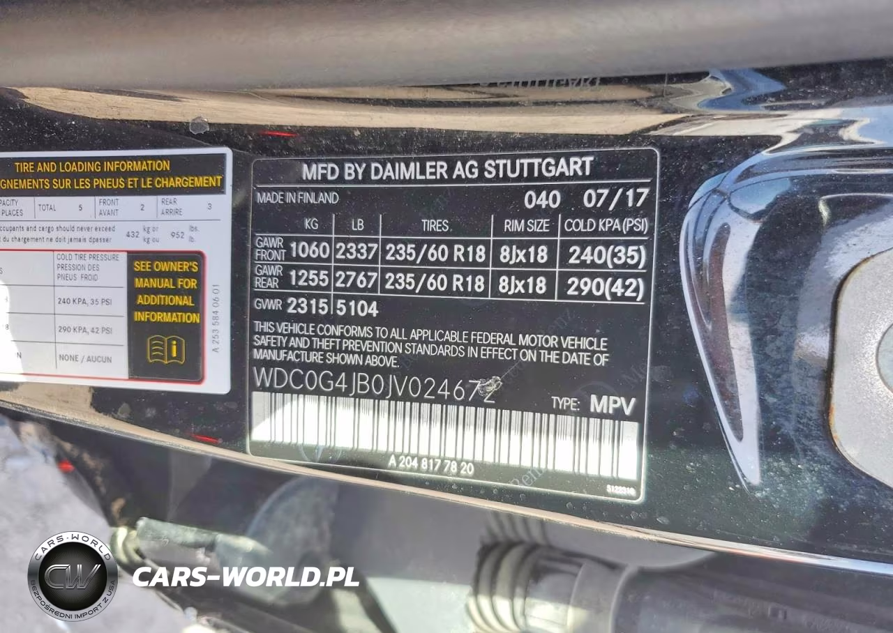 2018 Mercedes-Benz Glc 300 VIN:WDC0G4JB0JV024672 - 12