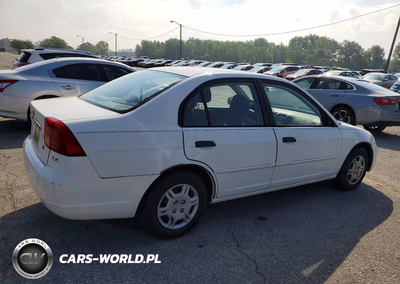 2001 Honda Civic Lx VIN:1HGES16591L018085 - 3
