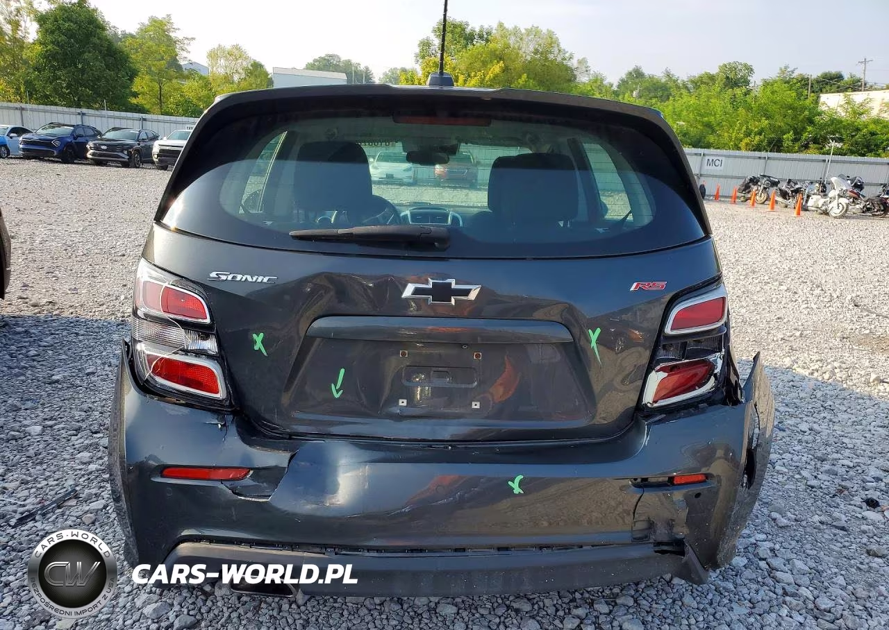 2019 Chevrolet Sonic Lt VIN:1G1JD6SB0K4139690 - 6