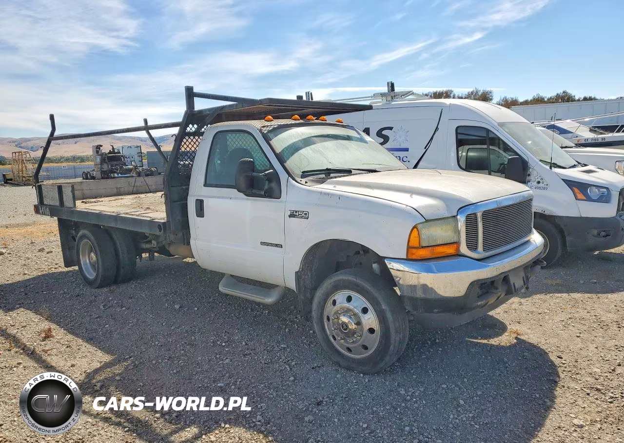 2001 Ford F450 Super - Yard Truck VIN:1FDXF46F01ED71434 - 4