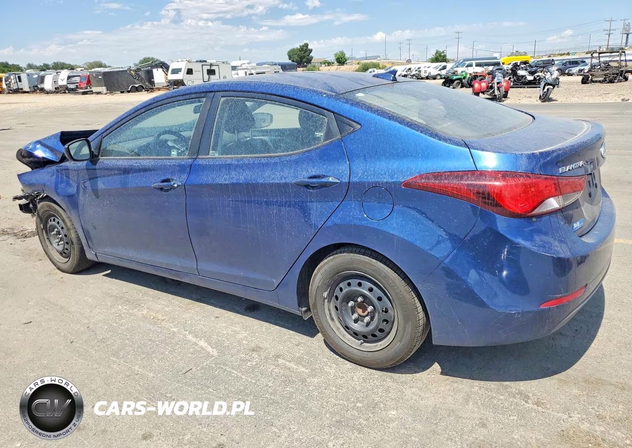 2016 Hyundai Elantra Se VIN:5NPDH4AE4GH684303 - 2