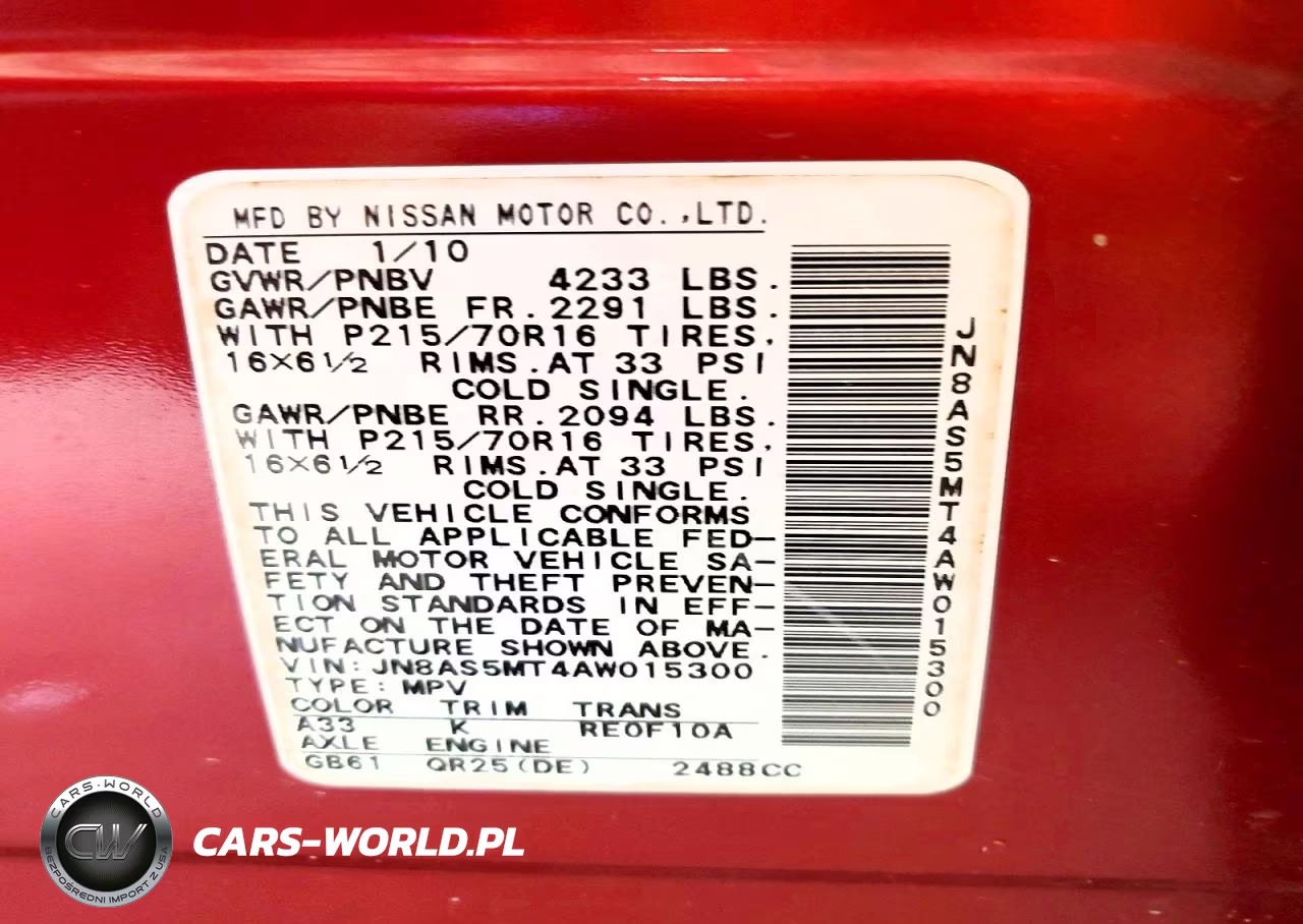2010 Nissan Rogue Sl VIN:JN8AS5MT4AW015300 - 13