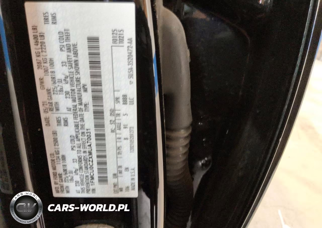 2021 Ford Escape Sel VIN:1FMCU0CZXMUA70031 - 13