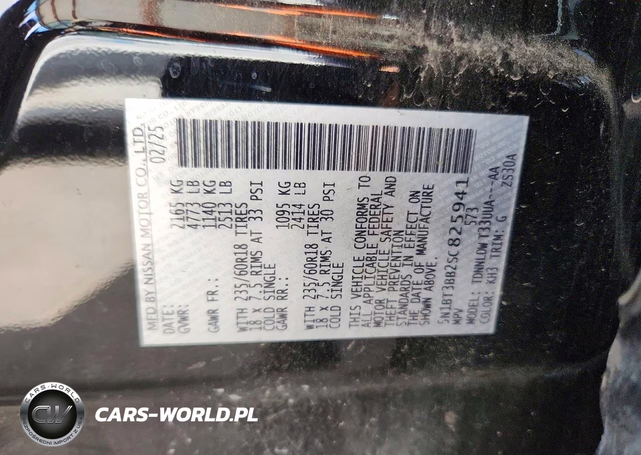 2025 Nissan Rogue Sv VIN:5N1BT3BB2SC825941 - 13