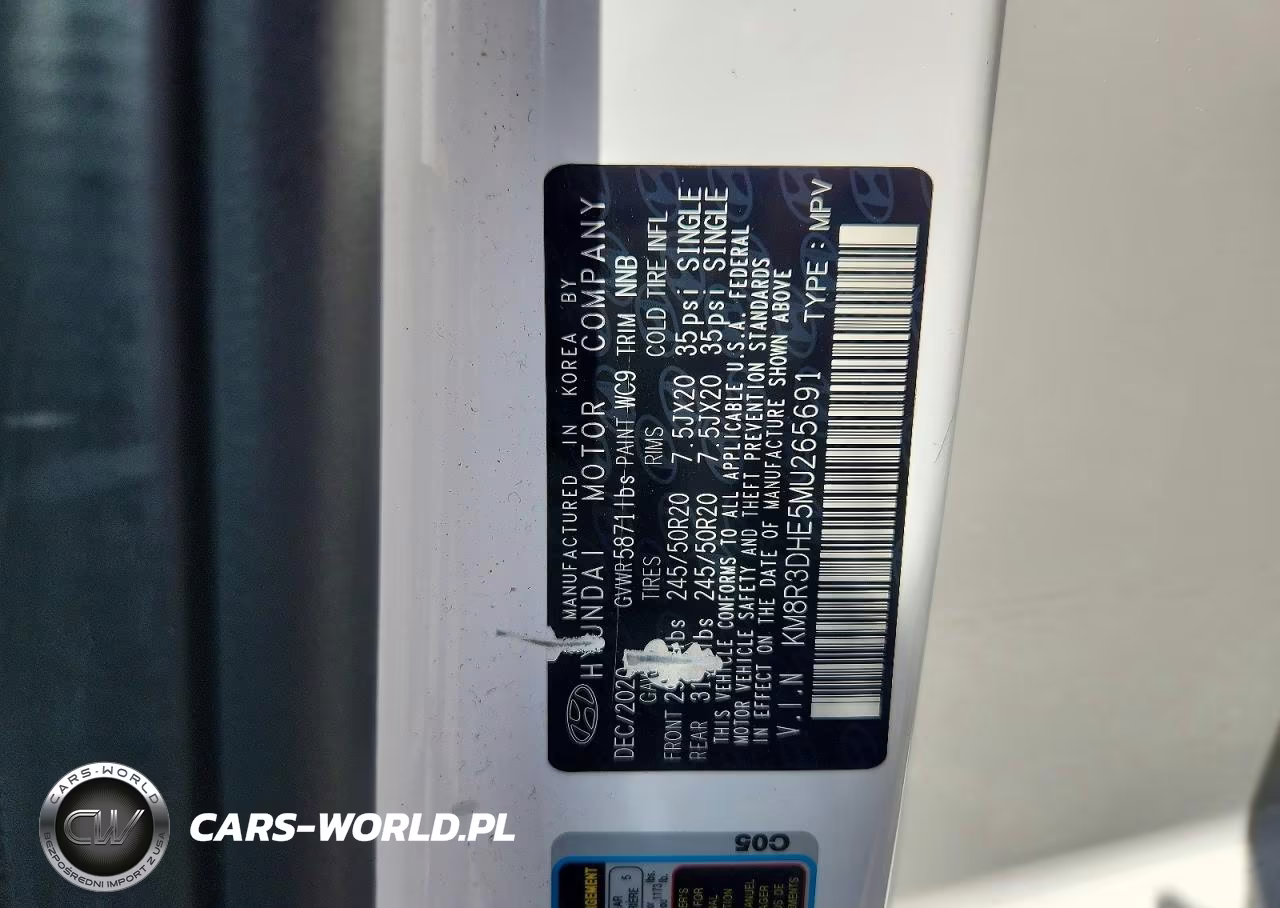 2021 Hyundai Palisade Sel VIN:KM8R3DHE5MU265691 - 14