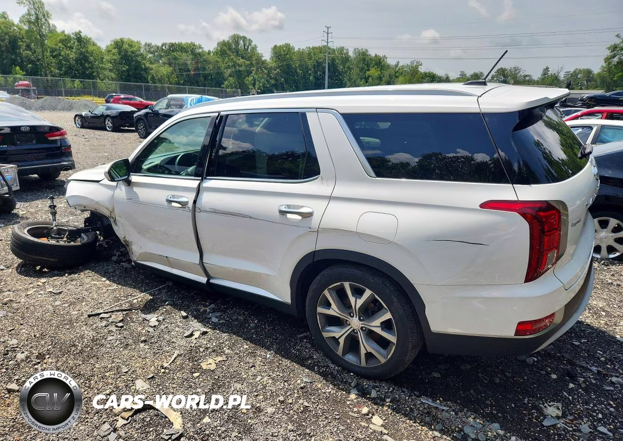 2021 Hyundai Palisade Sel VIN:KM8R3DHE5MU265691 - 2