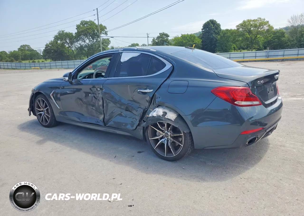 2019 Genesis G70 3.3T Design Edition VIN:KMTG34LEXKU021780 - 2
